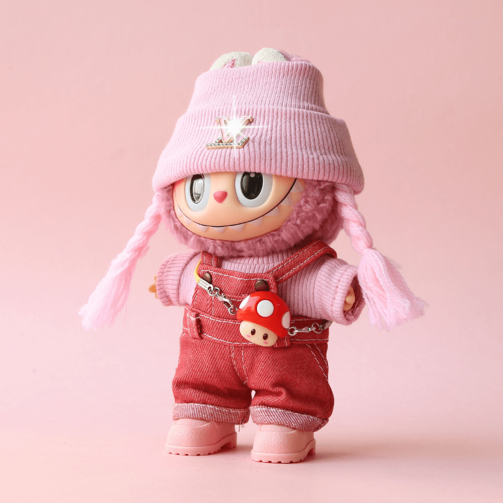Pink Overall Set (5-piece)