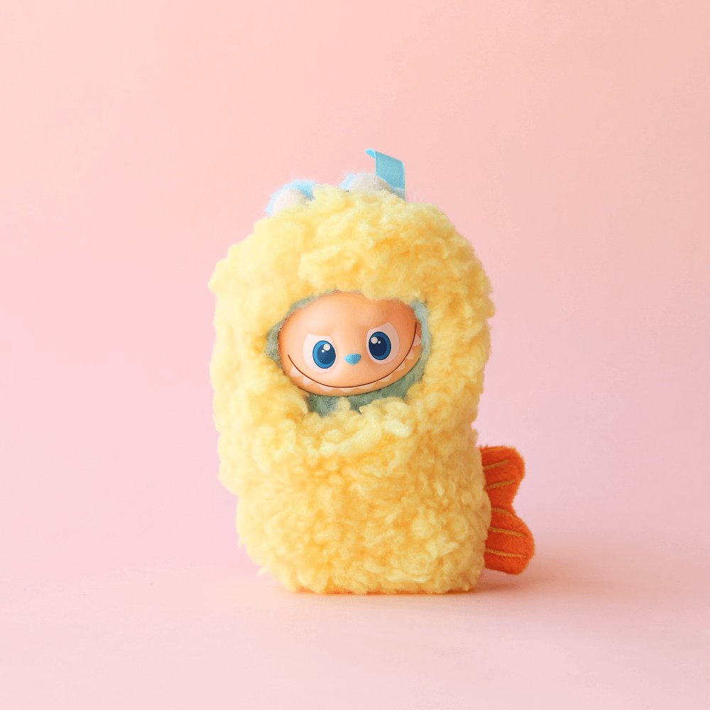 Tempura Shrimp Plush – Clothes for Labubu 4.0-pin for love 