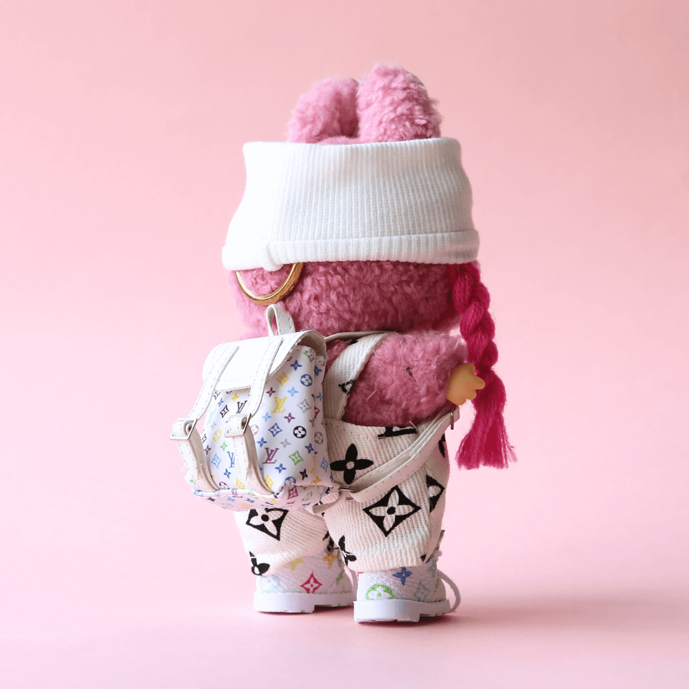 Luxury Monogram Vest Set (5-Piece) for Labubu