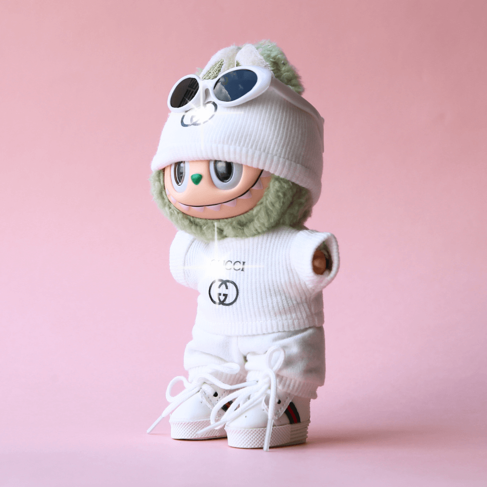 G-Style White Street Set (5-Piece) for Labubu