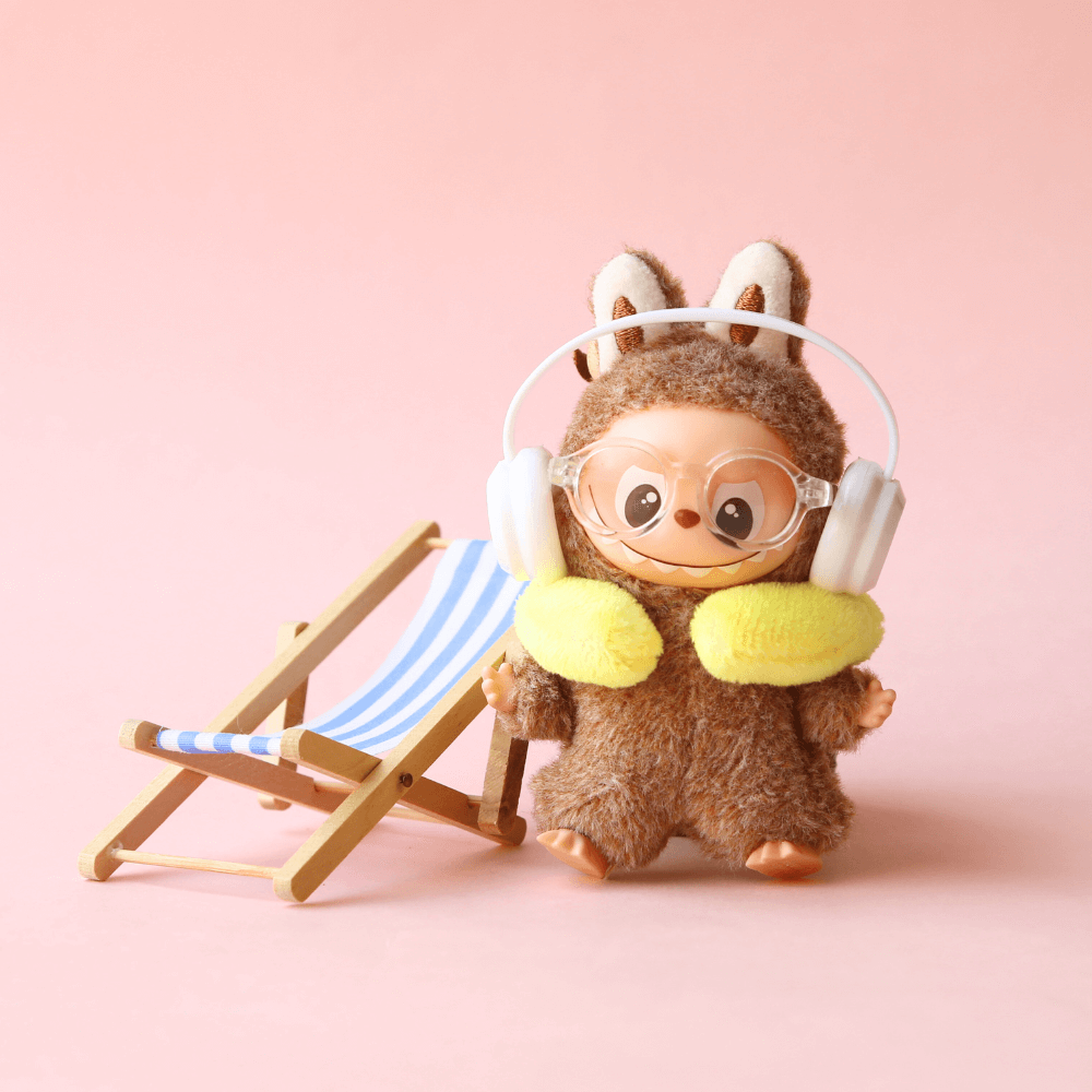 Travel Essentials Set (3-piece) For Labubu 4.0-pin for love