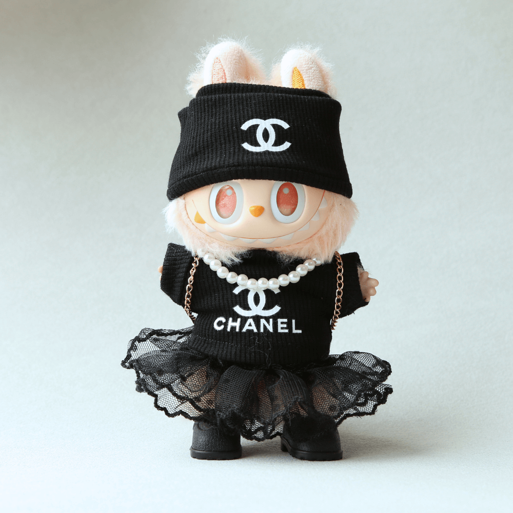 Black Coco Chanel Lady Set (6-Piece)