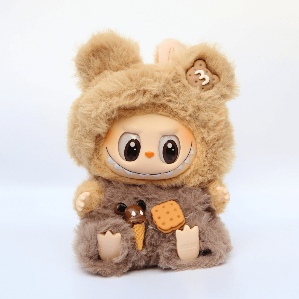 Bear Costume Faux Mink Fur 2-Piece Set