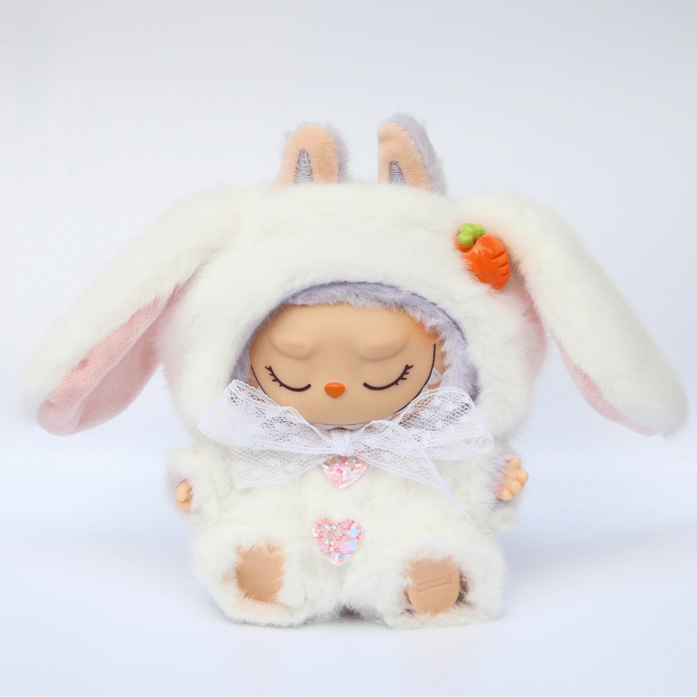 Long-Eared Rabbit Costume Faux Mink Fur 2-Piece Set
