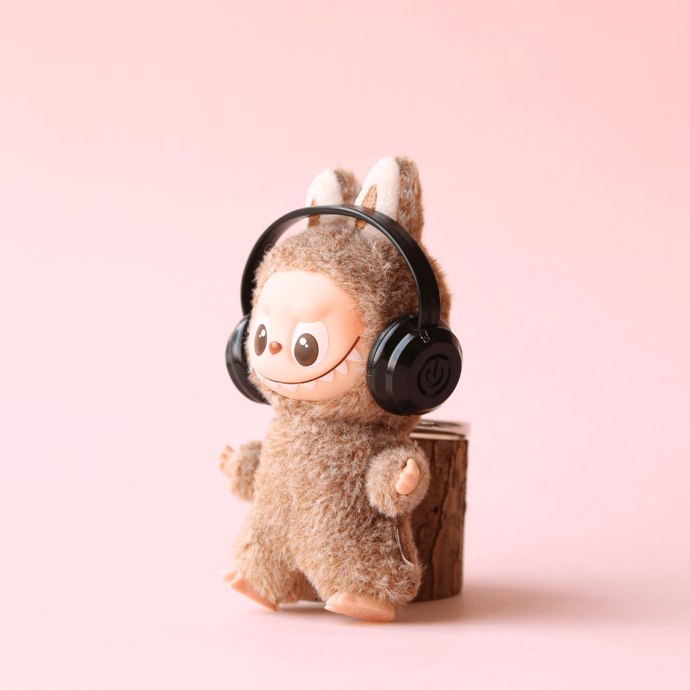 Fashion Headband Headphones for Labubu 4.0