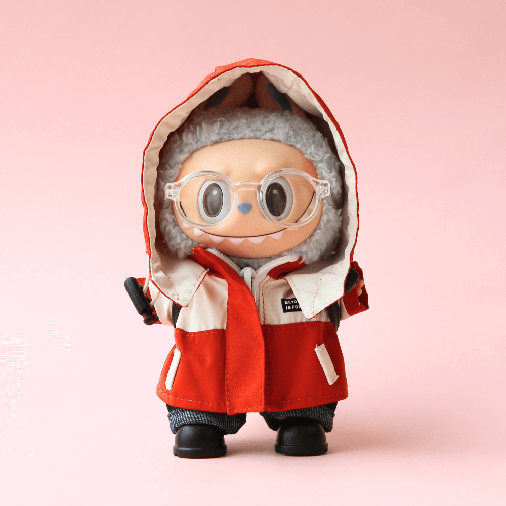 Outdoor Jacket Set (5-Piece) for Labubu 