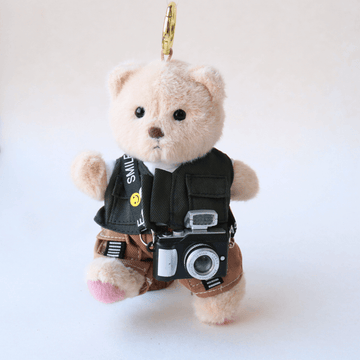 Nubi Teddy Bear Keychain & Casual Outfit - 6 Inches (Bear Included)