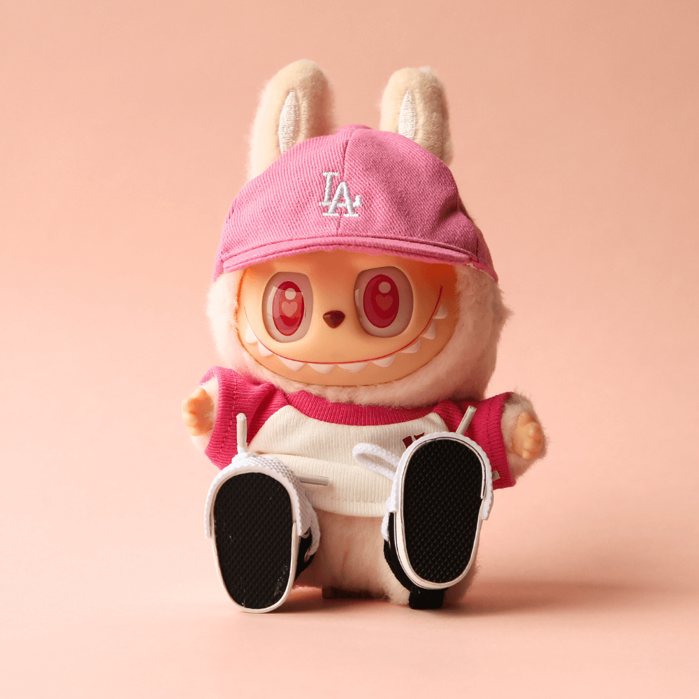 LA Varsity Club Set 3-Piece Outfit with Cap, Tee & Sneakers