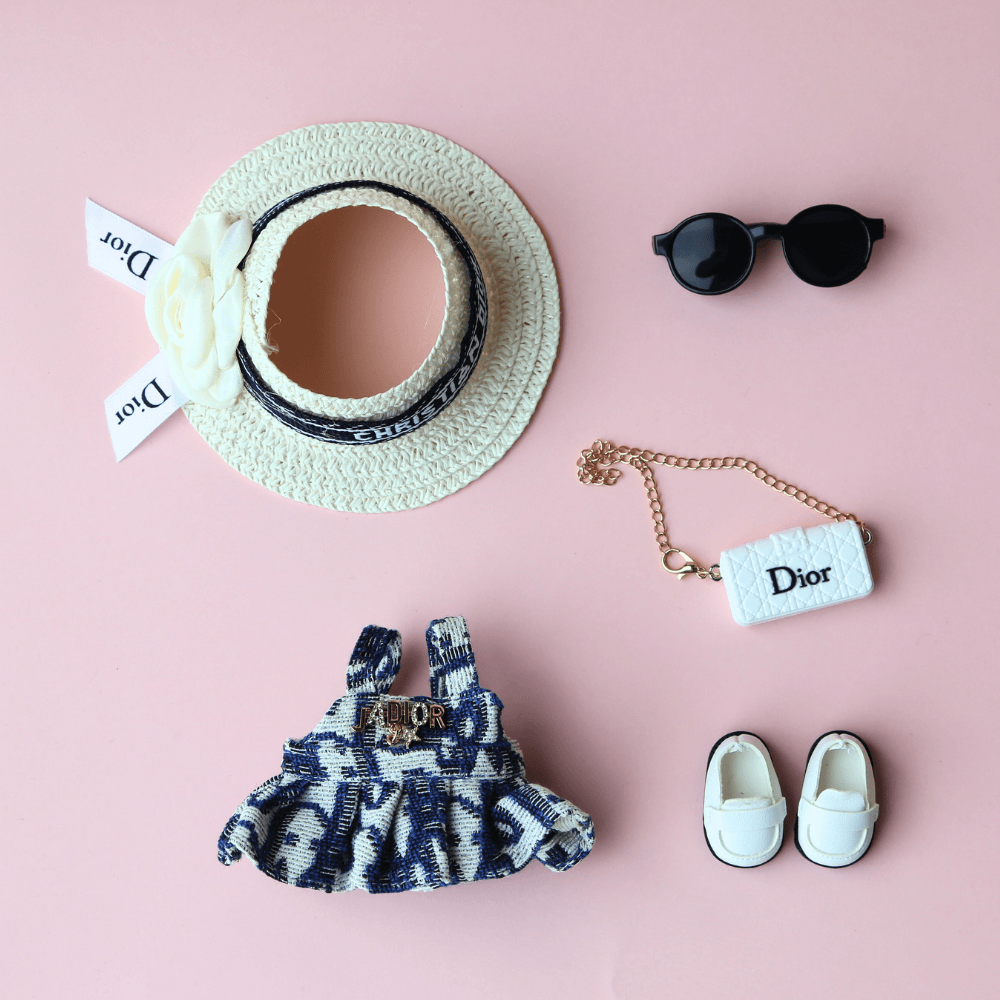 Dior Vintage Dress, Hat & Bag