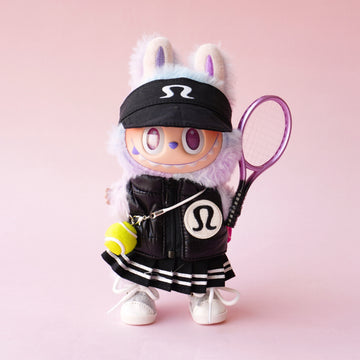 Lulu Style Puffer Vest Outfit (6-Piece) for Labubu