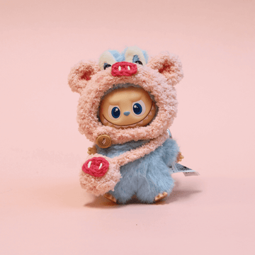 Boobulo? Plush Hat & Backpack Set for labubu 4.0- pin for love