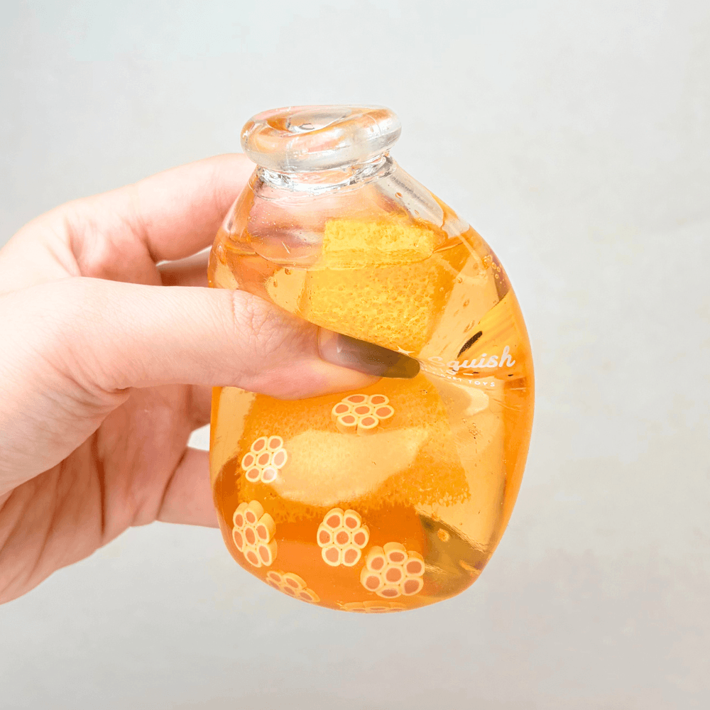 Crystal Fruit Drops Squishy Bottle