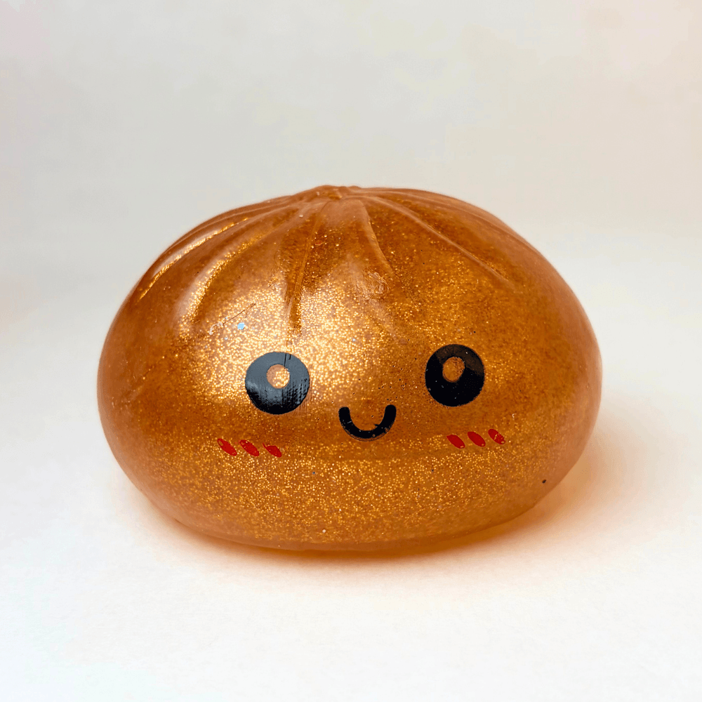 Glitter Gel-Filled Dumpling Squishy packaging