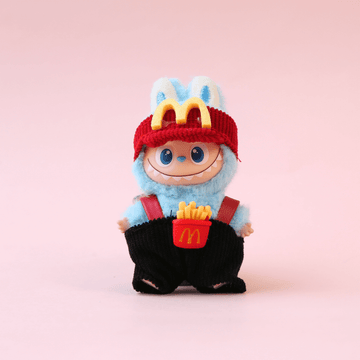 McDonald's Outfit 2-Piece Set for Labubu 4.0-pin for love 