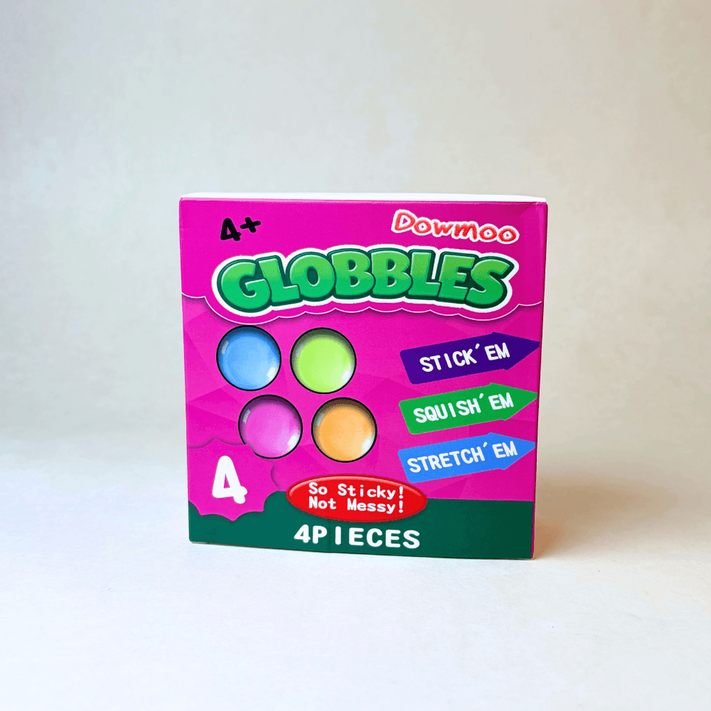 Sticky Wall Squishy Balls – 4 Pack