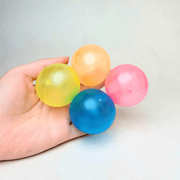 Sticky Wall Squishy Balls – 4 Pack